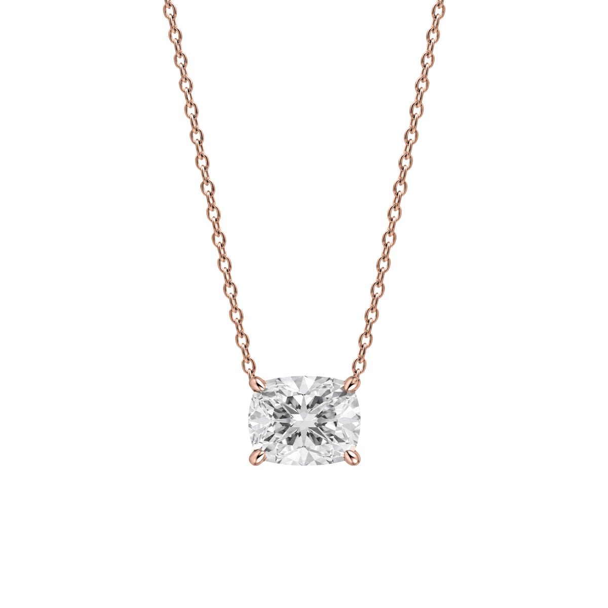 Solitaire Pendant Necklace