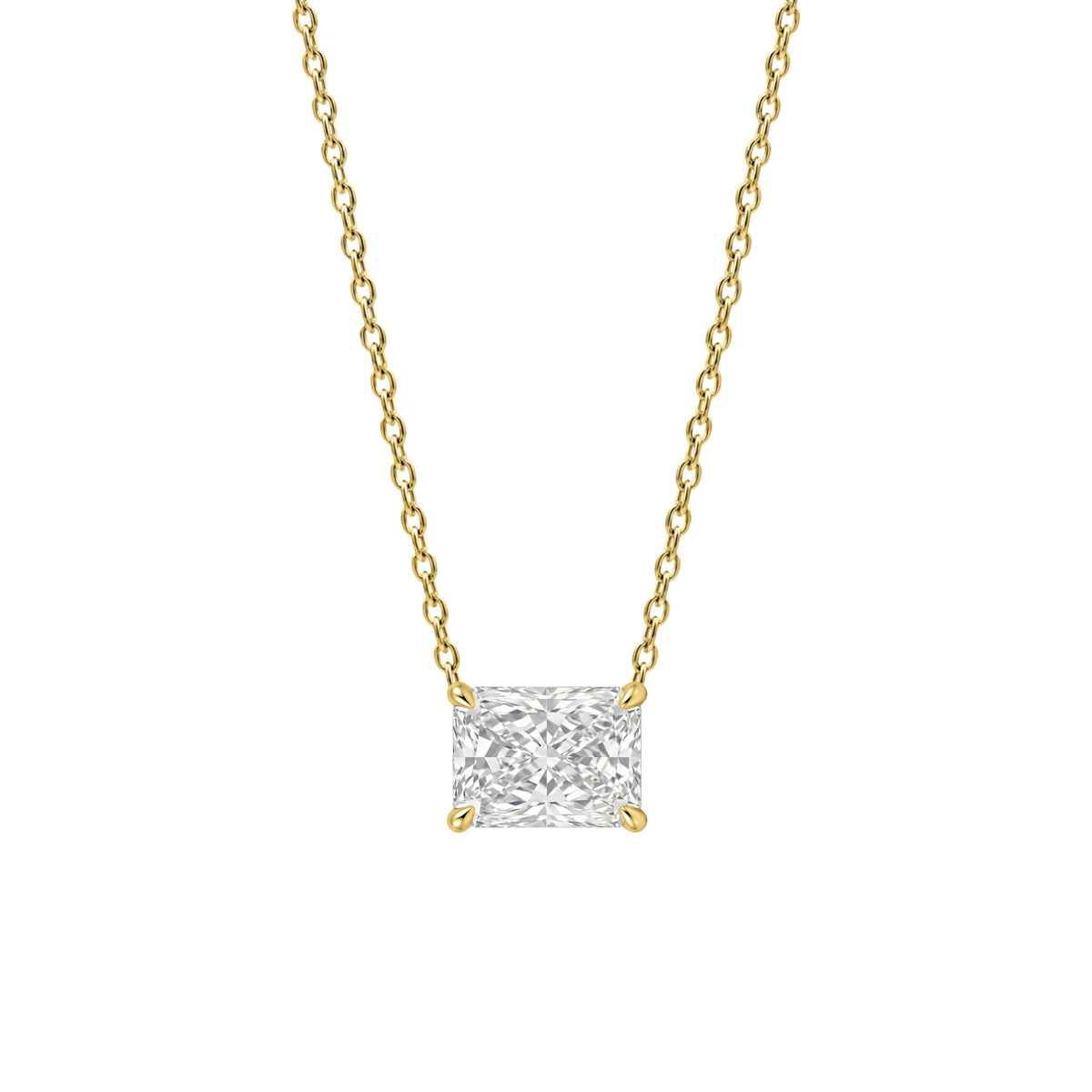 Solitaire Pendant Necklace