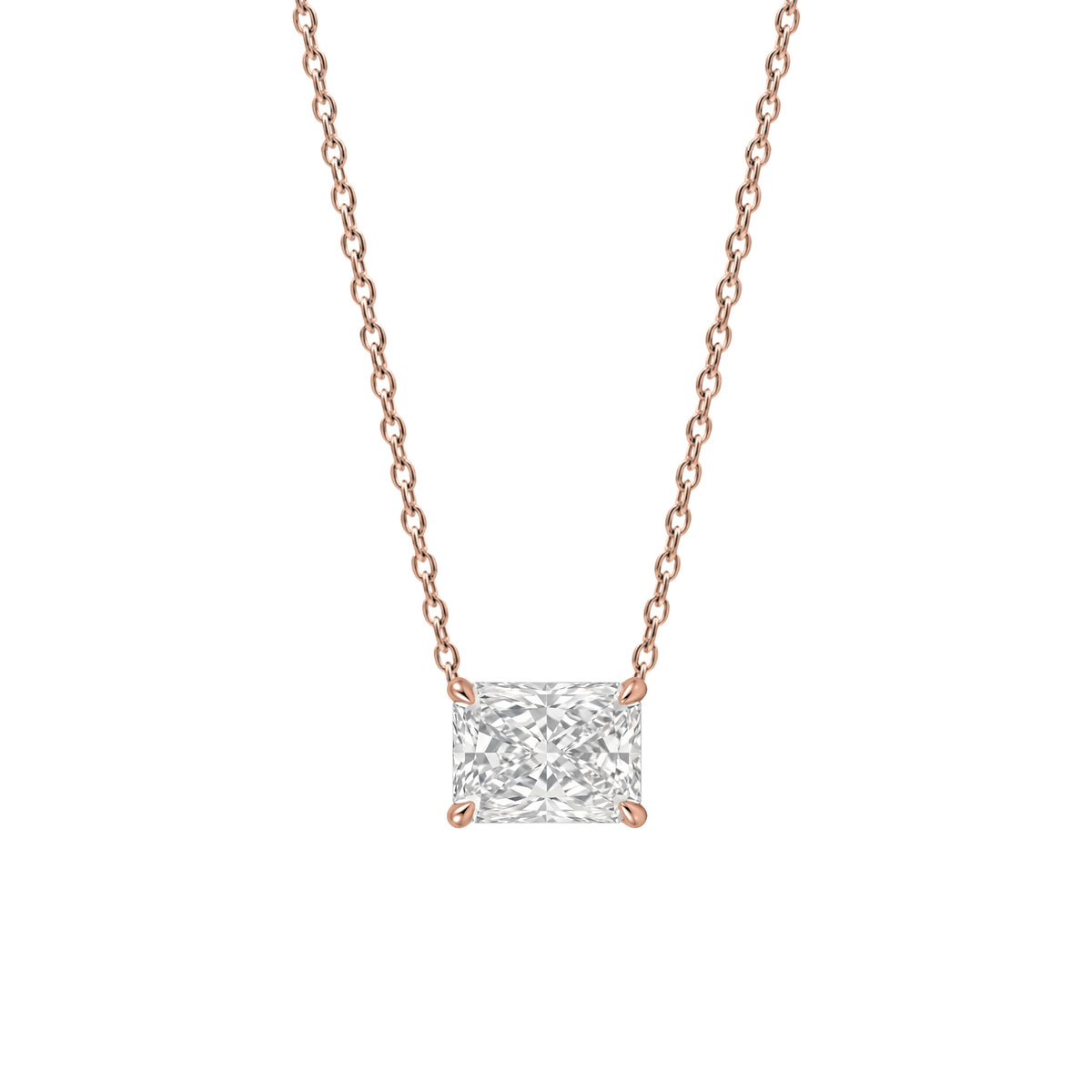 Solitaire Pendant Necklace