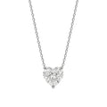 1-6 ctw Heart Solitaire Pendant Necklace