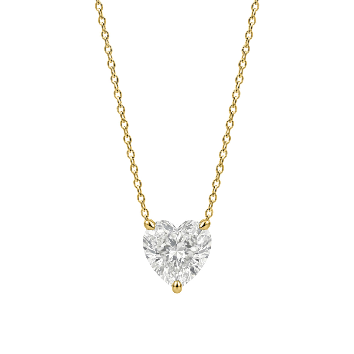 Solitaire Pendant Necklace