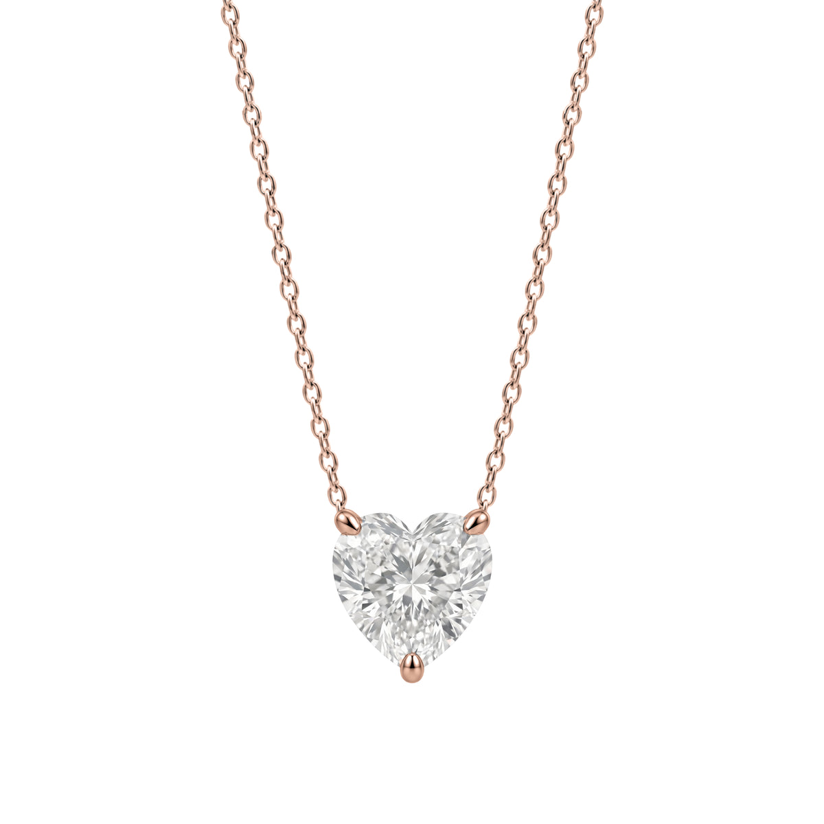 Solitaire Pendant Necklace