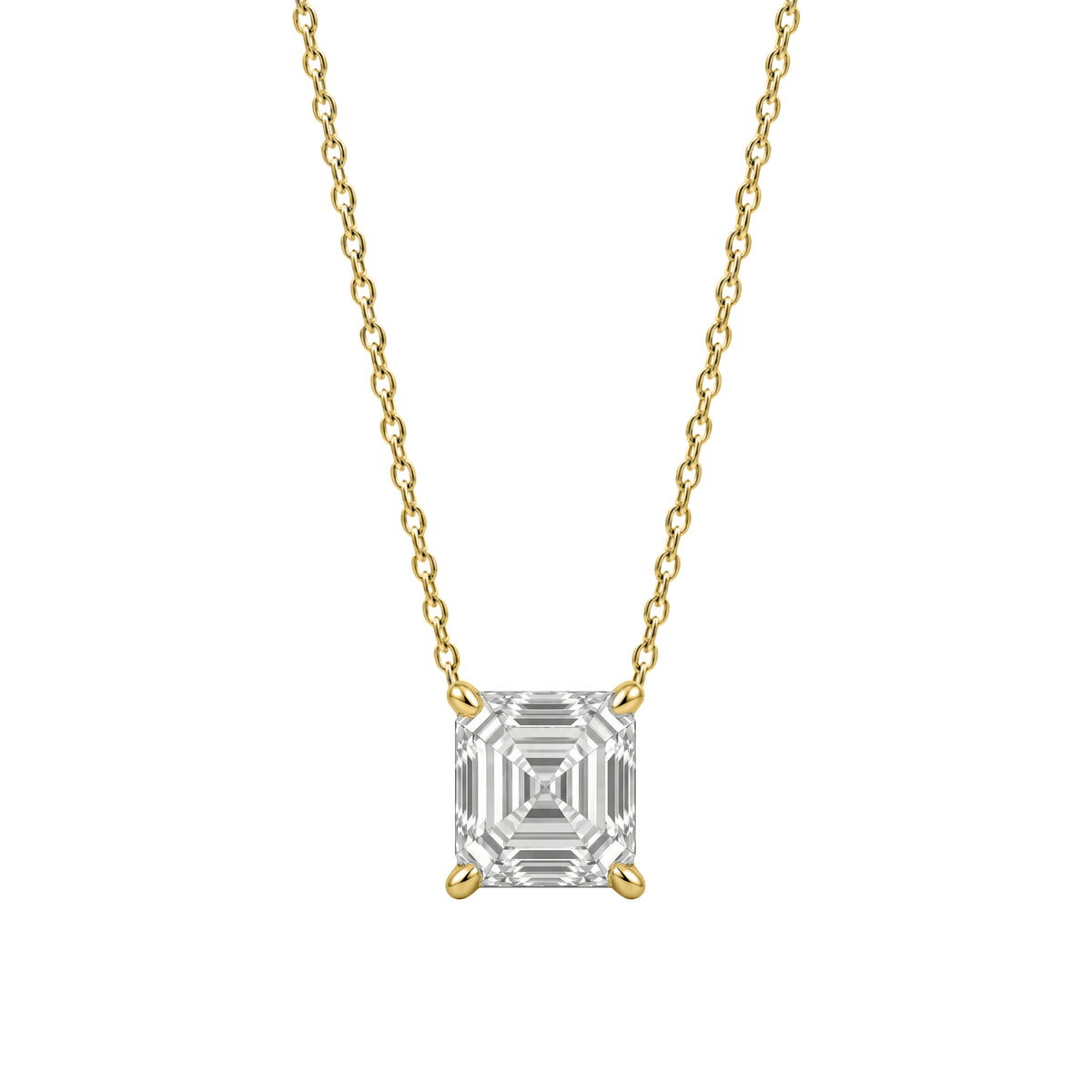 Solitaire Pendant Necklace