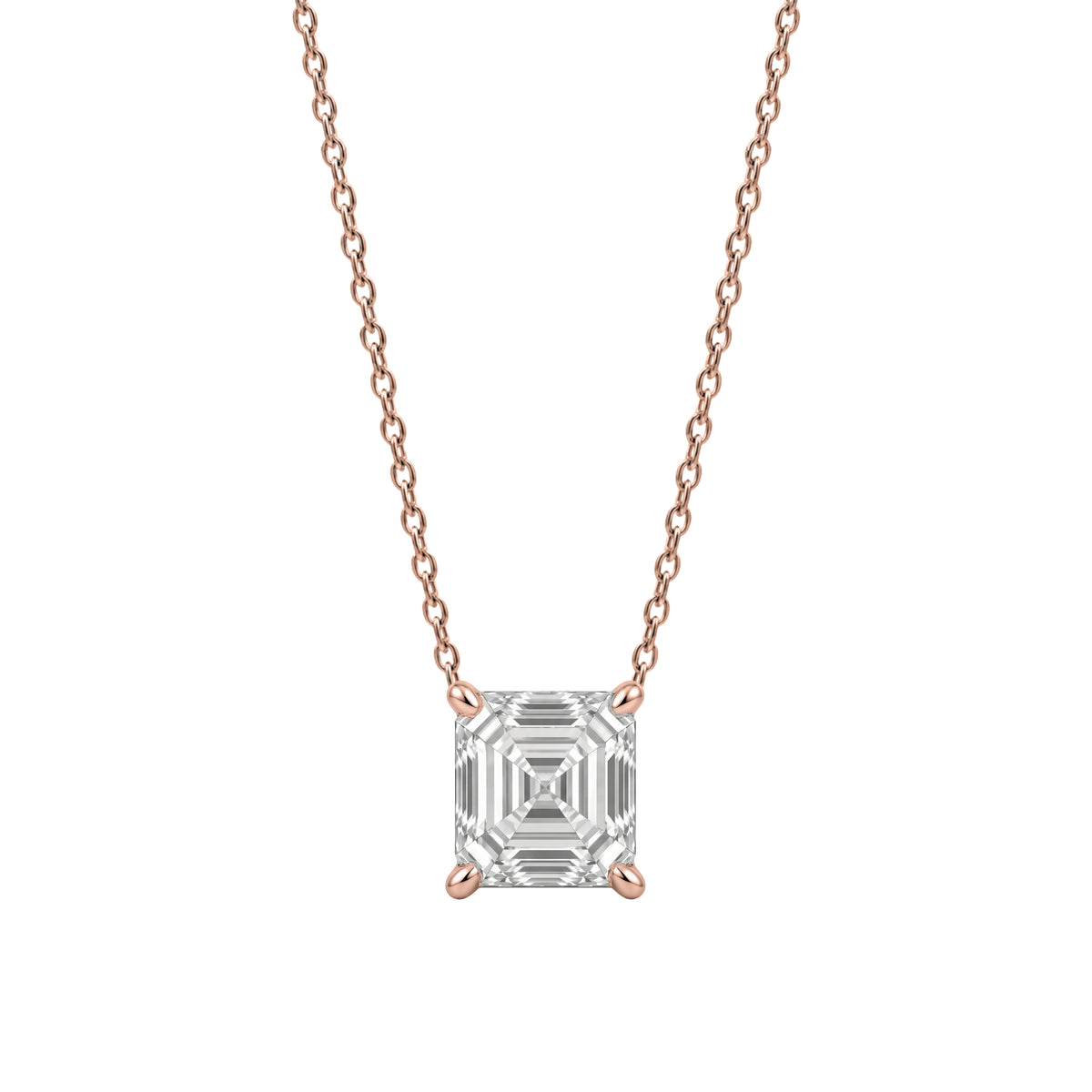 Solitaire Pendant Necklace