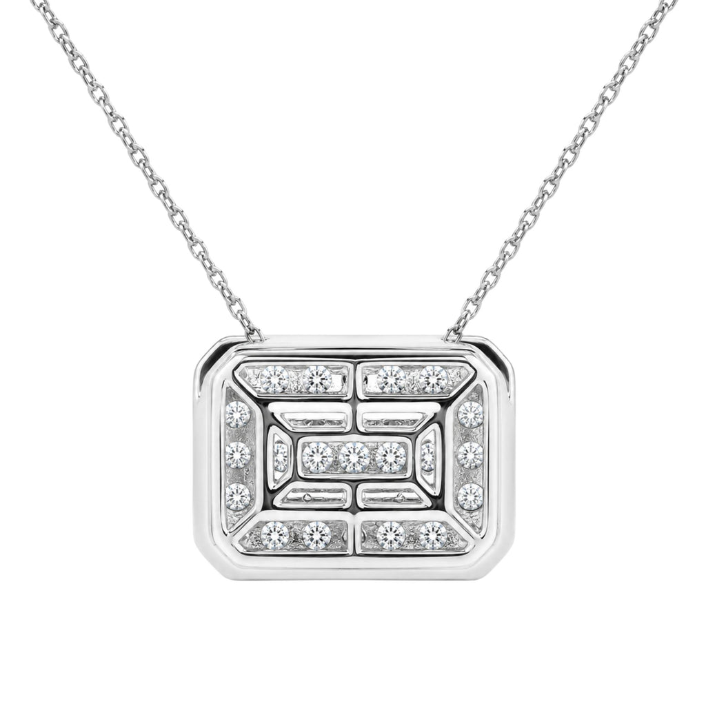 Diamonair Pendant Set - Lab Grown Diamond Sterling Silver Pendant