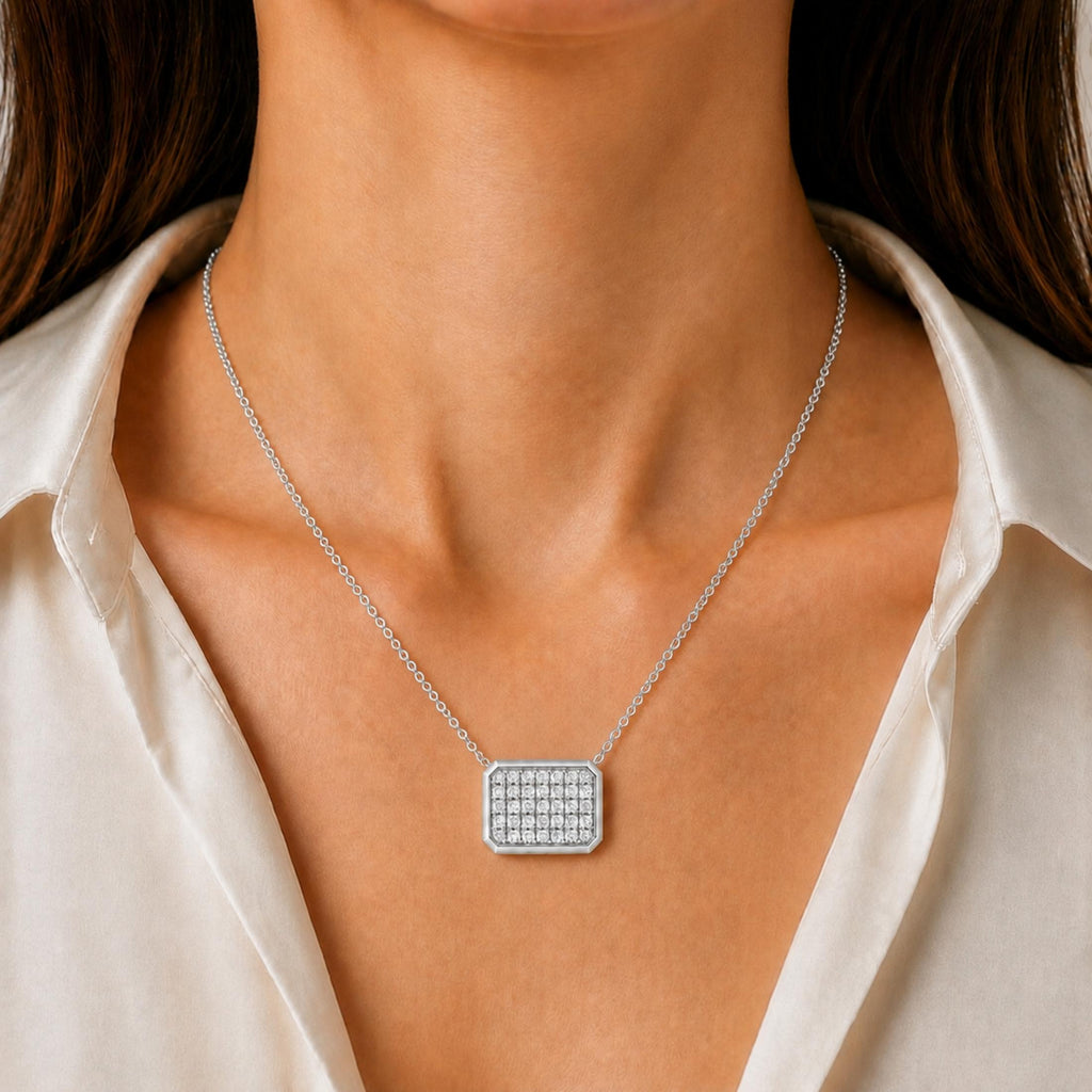Diamonair Pendant Set - Lab Grown Diamond Sterling Silver Pendant