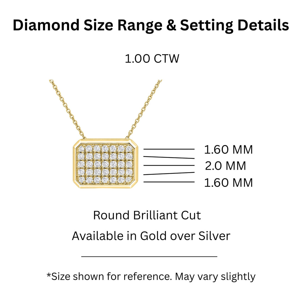Diamonair Pendant Set - Lab Grown Diamond Sterling Silver Pendant