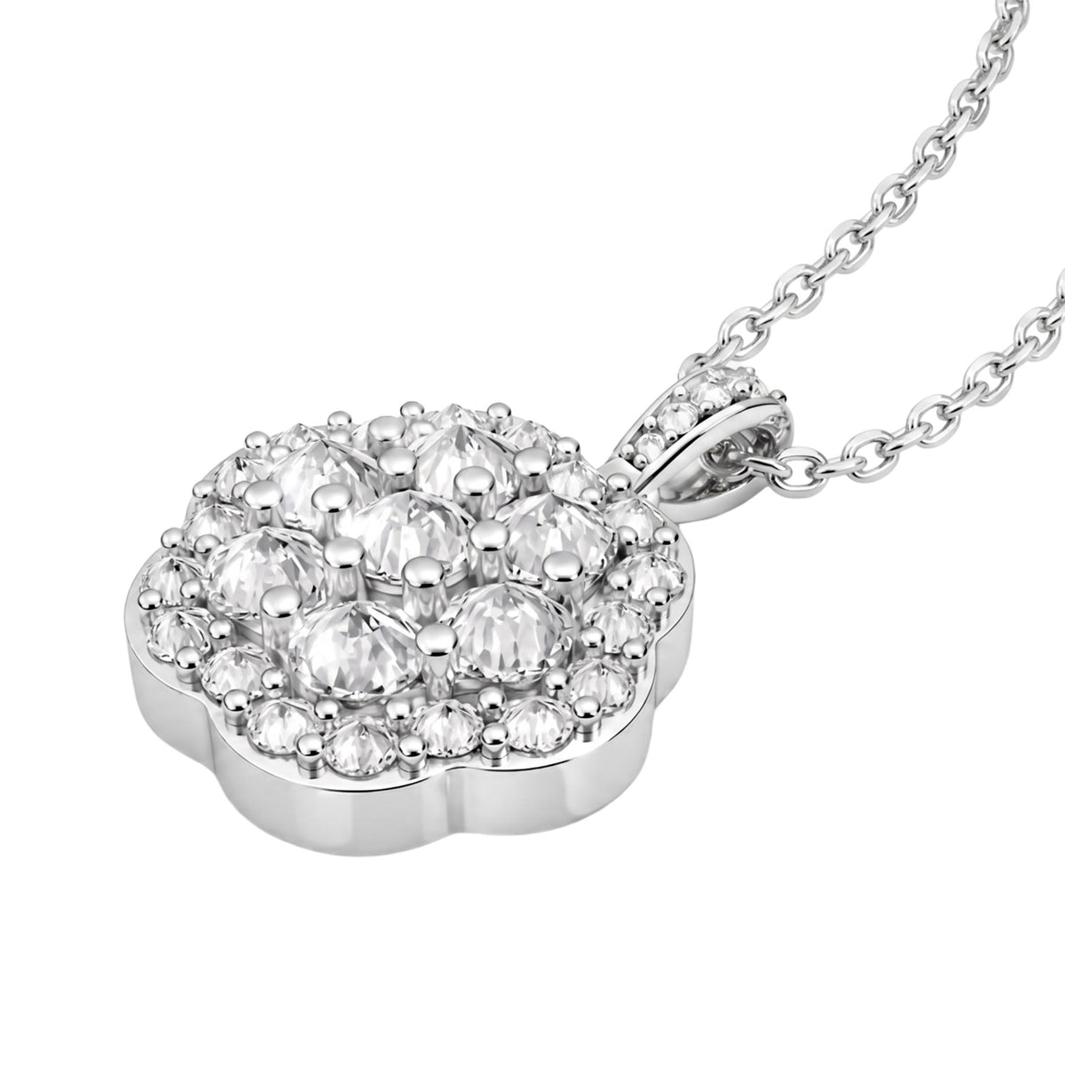 Diamonair Pendant Set - Lab Grown Diamond Sterling Silver Pendant