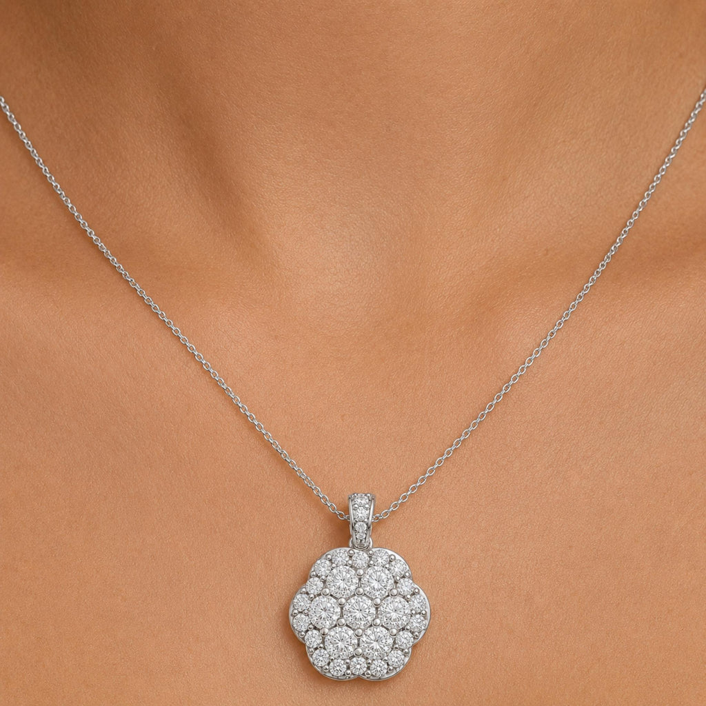Diamonair Pendant Set - Lab Grown Diamond Sterling Silver Pendant
