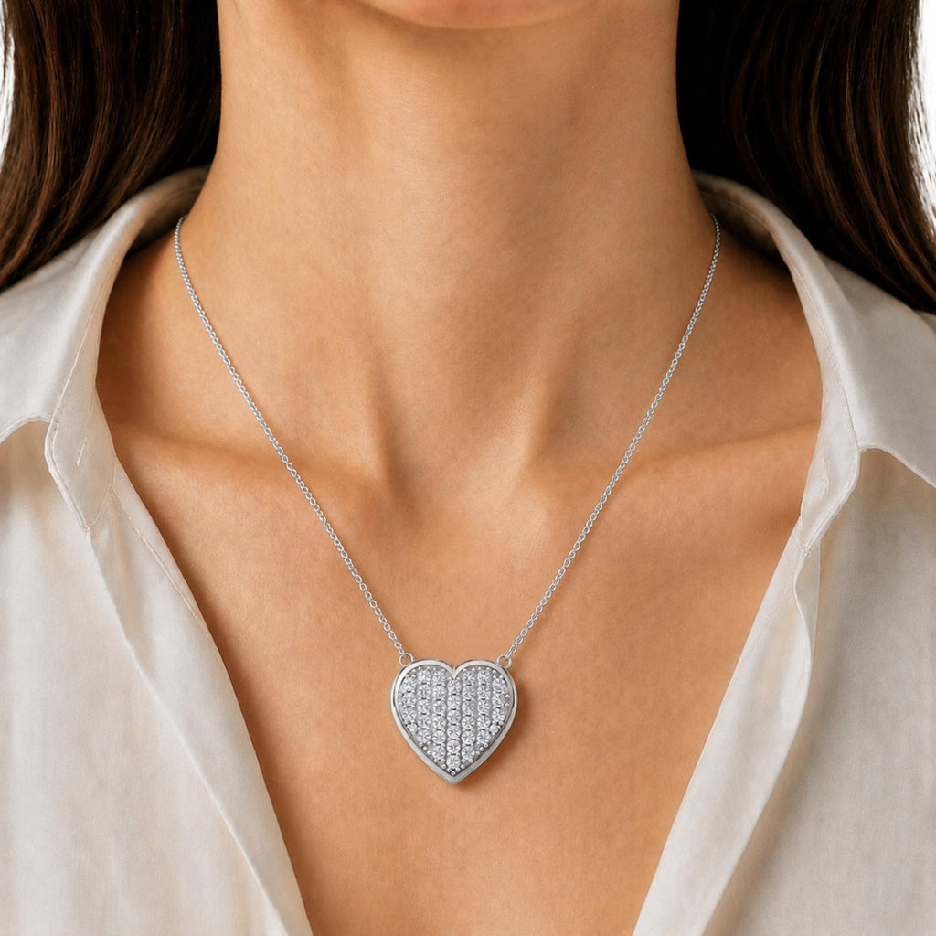Diamonair Pendant Set - Lab Grown Diamond Sterling Silver Pendant