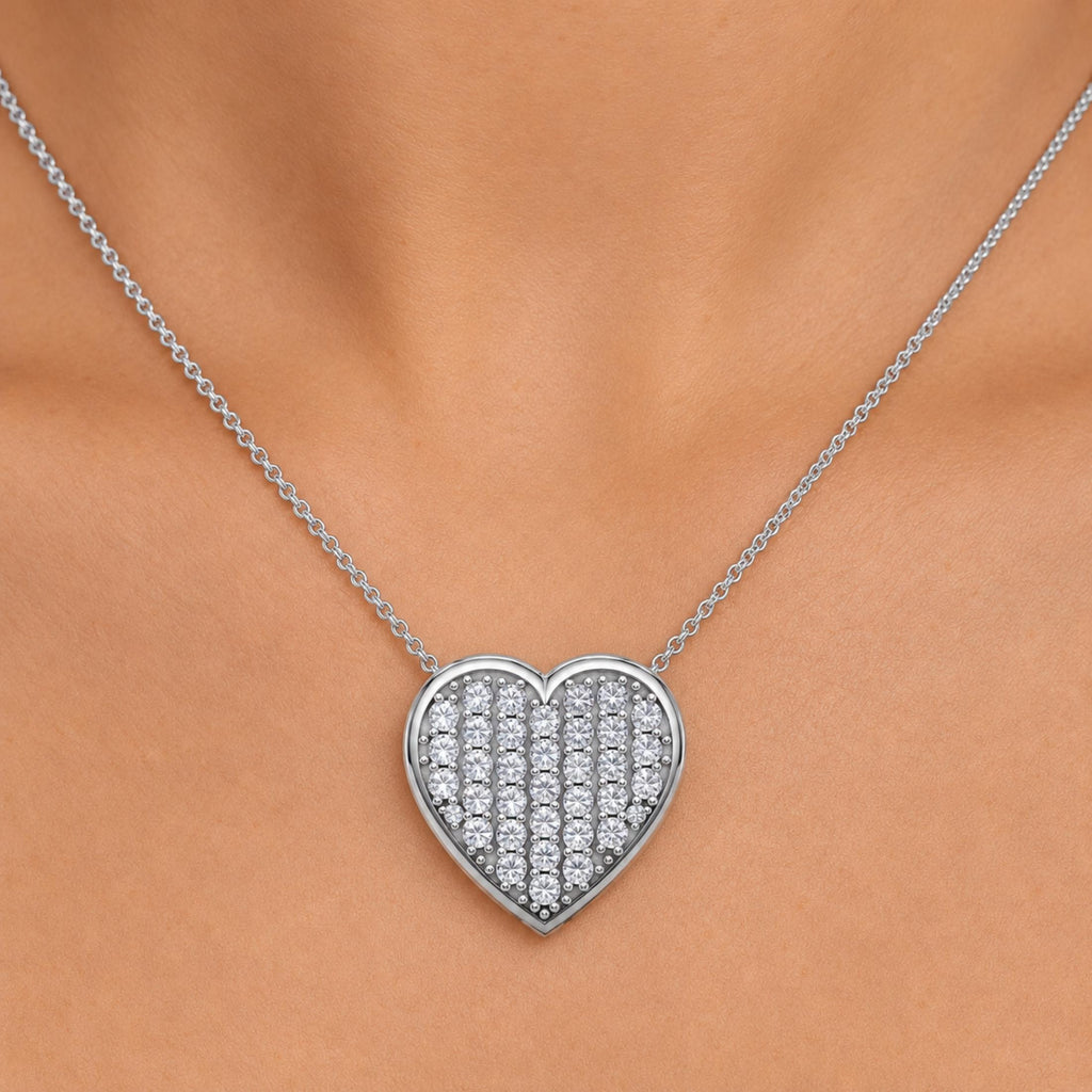 Diamonair Pendant Set - Lab Grown Diamond Sterling Silver Pendant