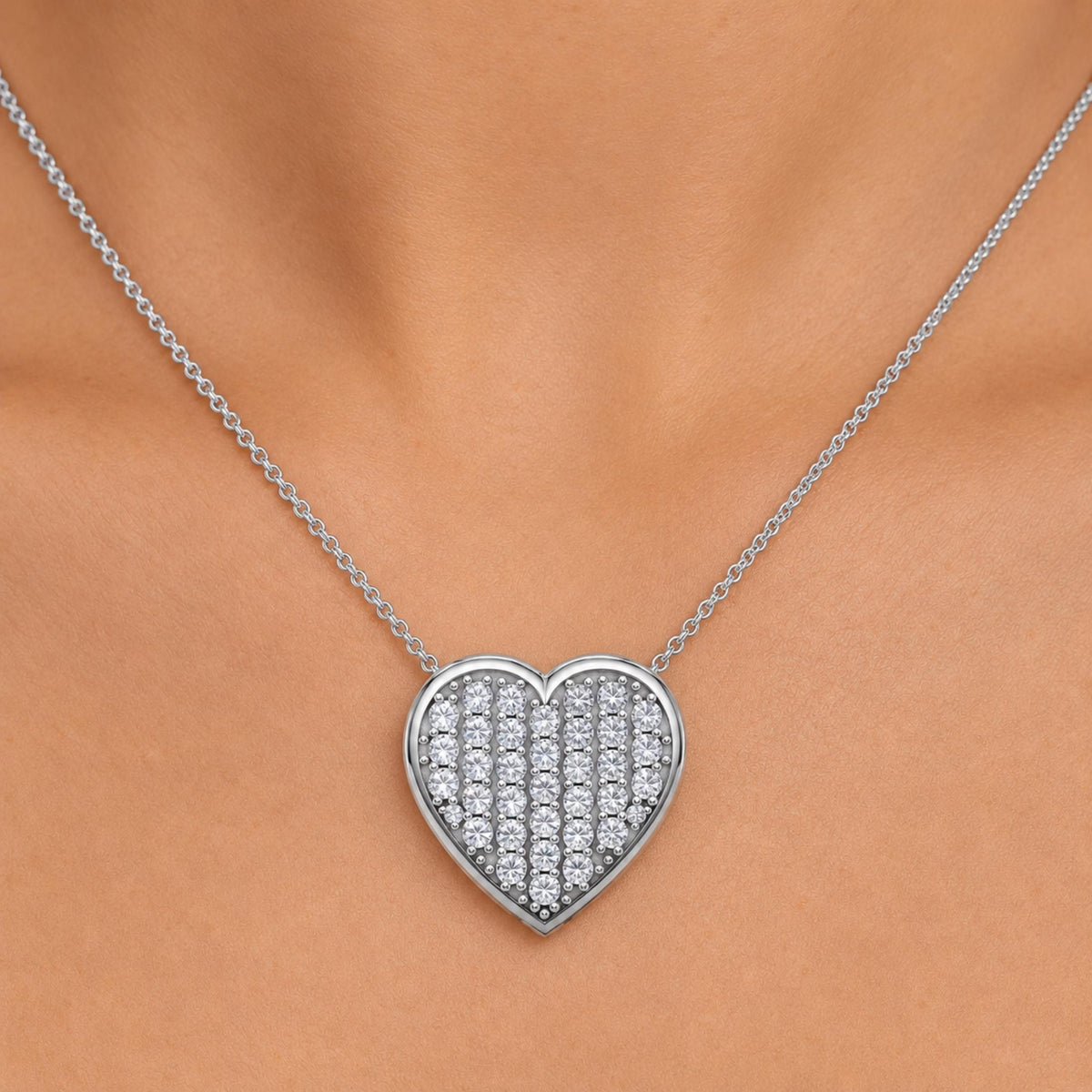 Diamonair Pendant Set - Lab Grown Diamond Sterling Silver Pendant