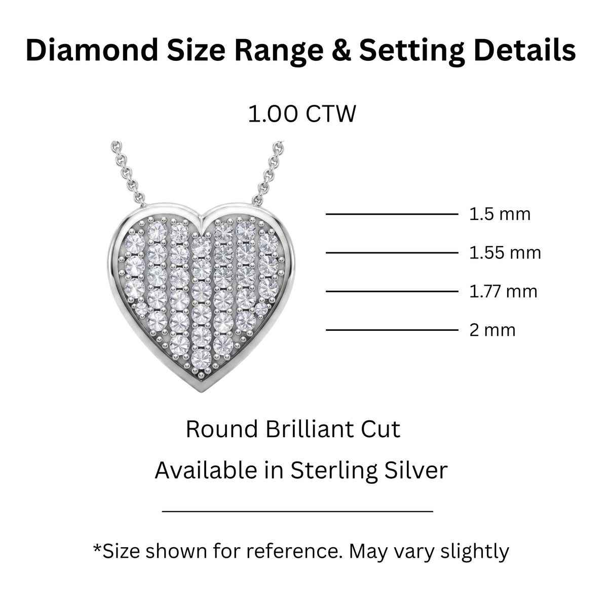 Diamonair Pendant Set - Lab Grown Diamond Sterling Silver Pendant