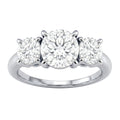 Diamonair 3 Stone Ring Set - Lab Grown Diamond 14K Gold 3 Stone Ring