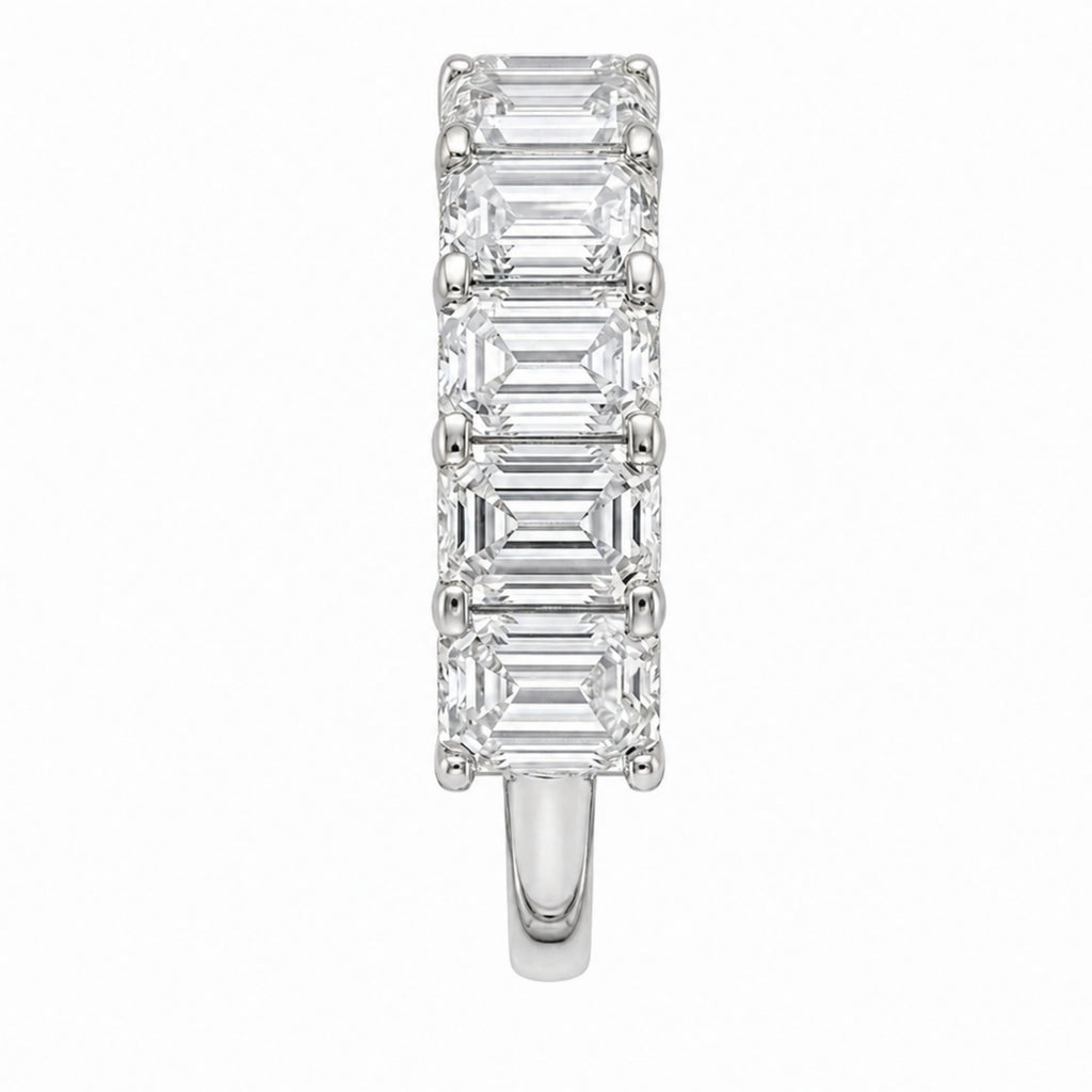 Diamonair 5 Stone Prong Ring set - Lab Grown Diamond 14K Gold 5 Stone Prong Ring