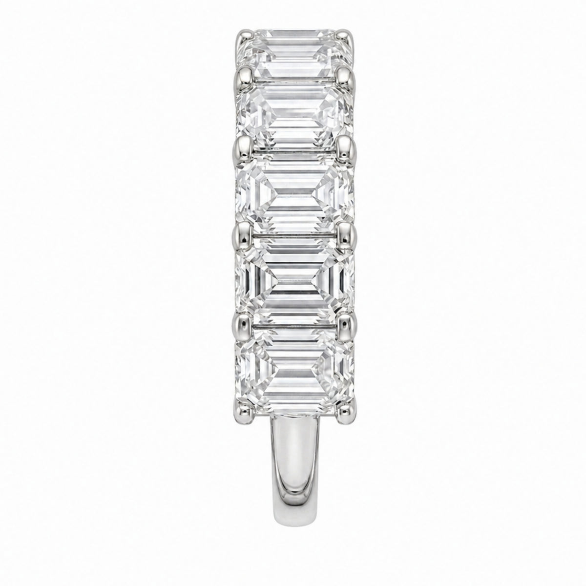 Diamonair 5 Stone Prong Ring set - Lab Grown Diamond 14K Gold 5 Stone Prong Ring