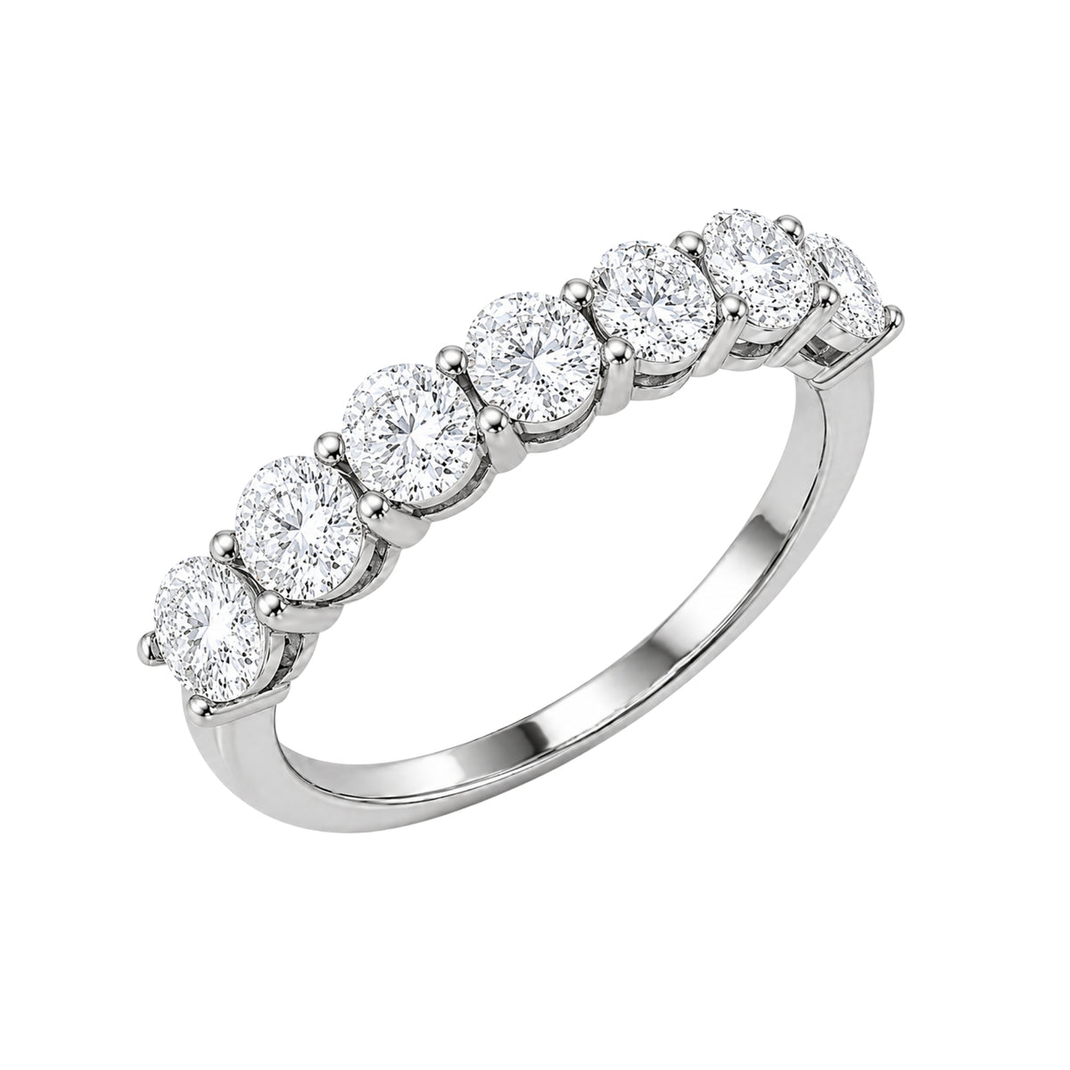 Diamonair 7 Stone Ring set - Lab Grown Diamond 14K Gold 7 Stone Ring