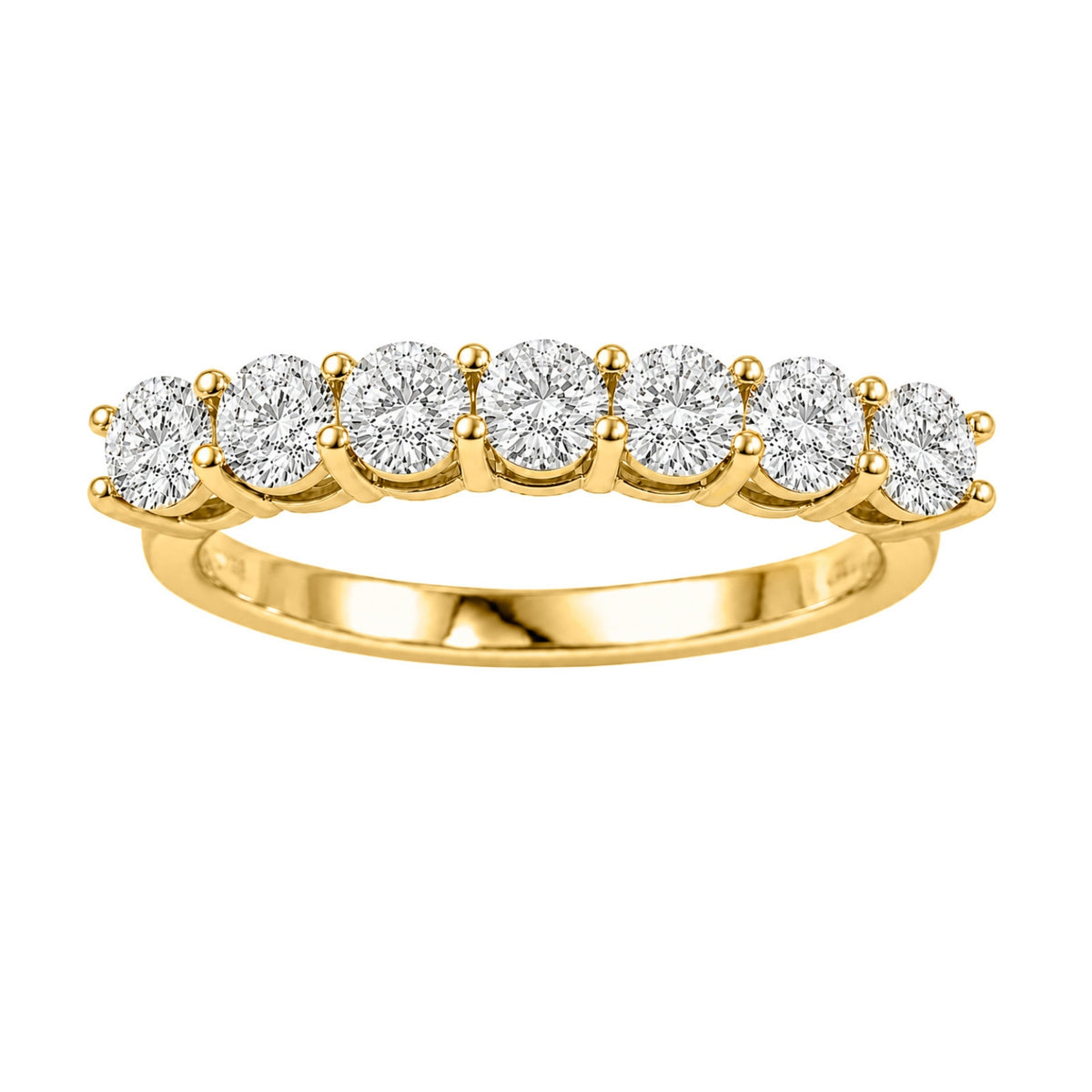 Diamonair 7 Stone Ring set - Lab Grown Diamond 14K Gold 7 Stone Ring