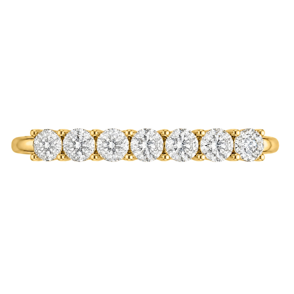 Diamonair 7 Stone Ring set - Lab Grown Diamond 14K Gold 7 Stone Ring