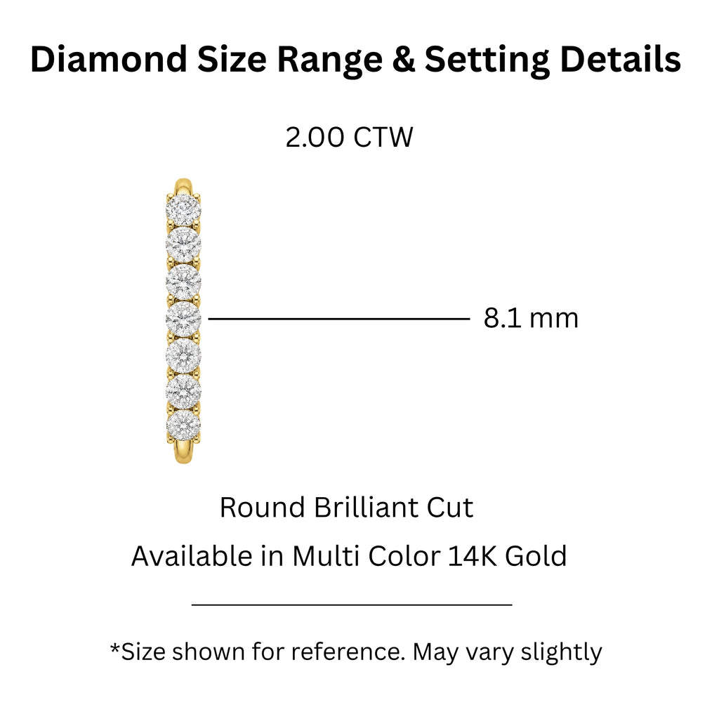 Diamonair 7 Stone Ring set - Lab Grown Diamond 14K Gold 7 Stone Ring