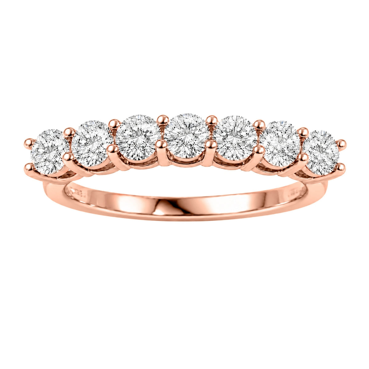 Diamonair 7 Stone Ring set - Lab Grown Diamond 14K Gold 7 Stone Ring