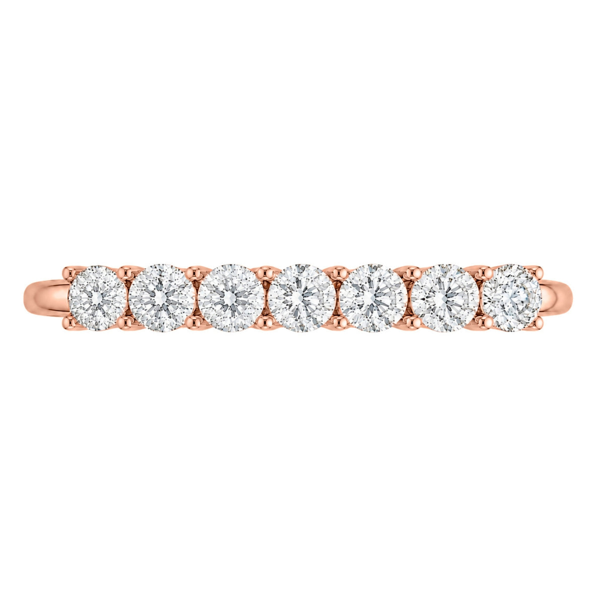 Diamonair 7 Stone Ring set - Lab Grown Diamond 14K Gold 7 Stone Ring