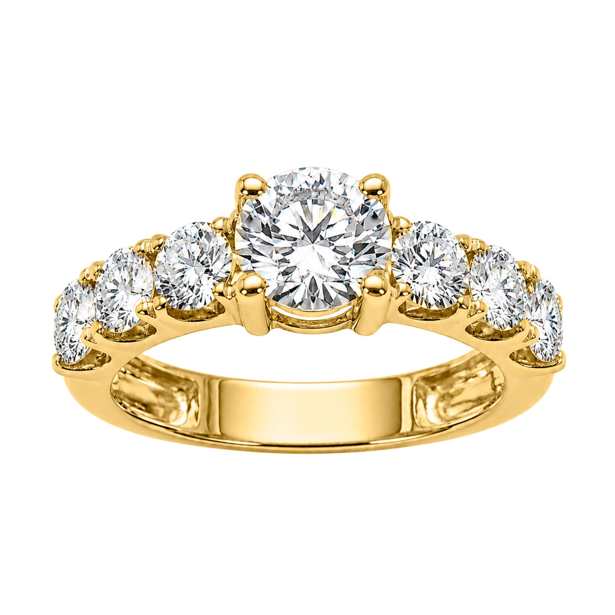 3 ctw Round Engagement Ring