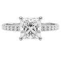 1-6 ctw Princess Solitaire Wedding Ring