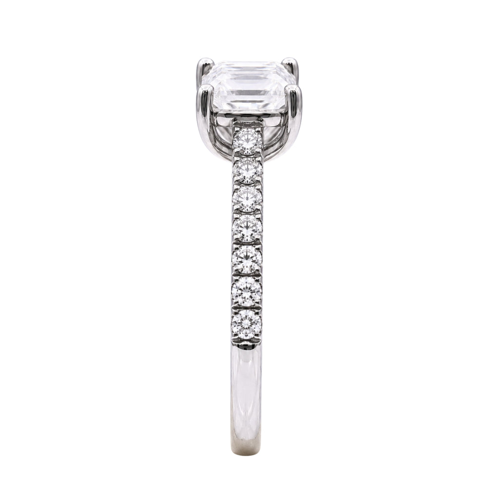 1-6 ctw Princess Solitaire Wedding Ring