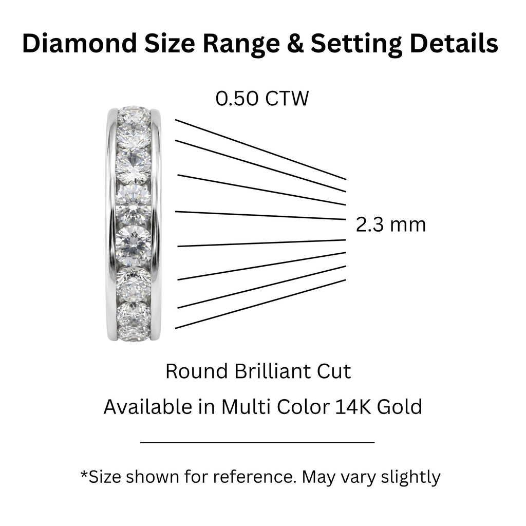 Diamonair 11 Stone Ring set - Lab Grown Diamond 14K Gold 11 Stone Ring