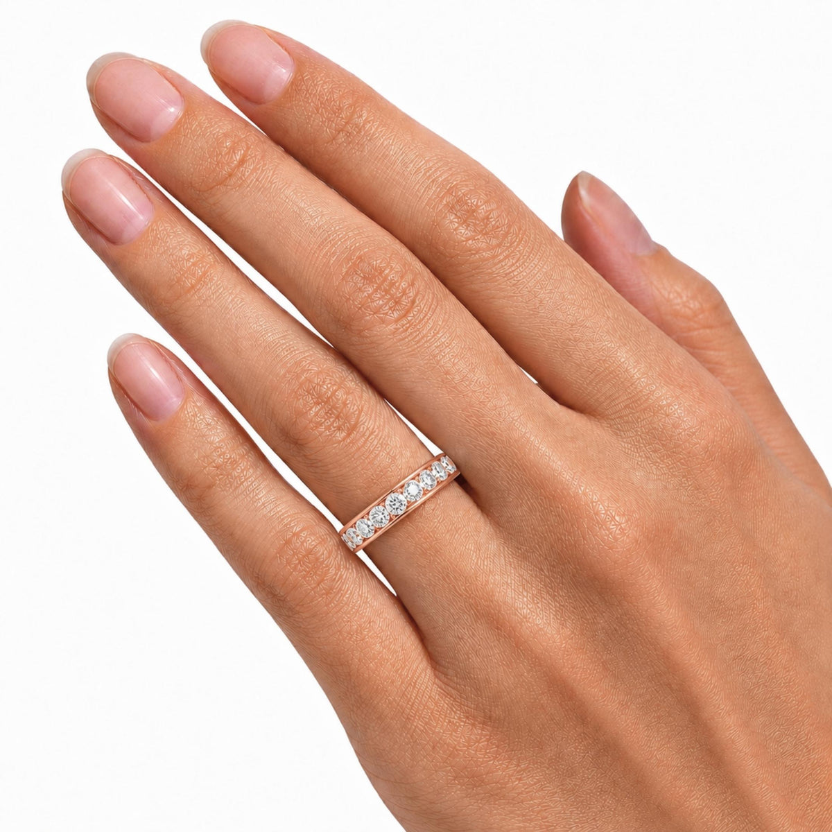 Diamonair 11 Stone Ring set - Lab Grown Diamond 14K Gold 11 Stone Ring