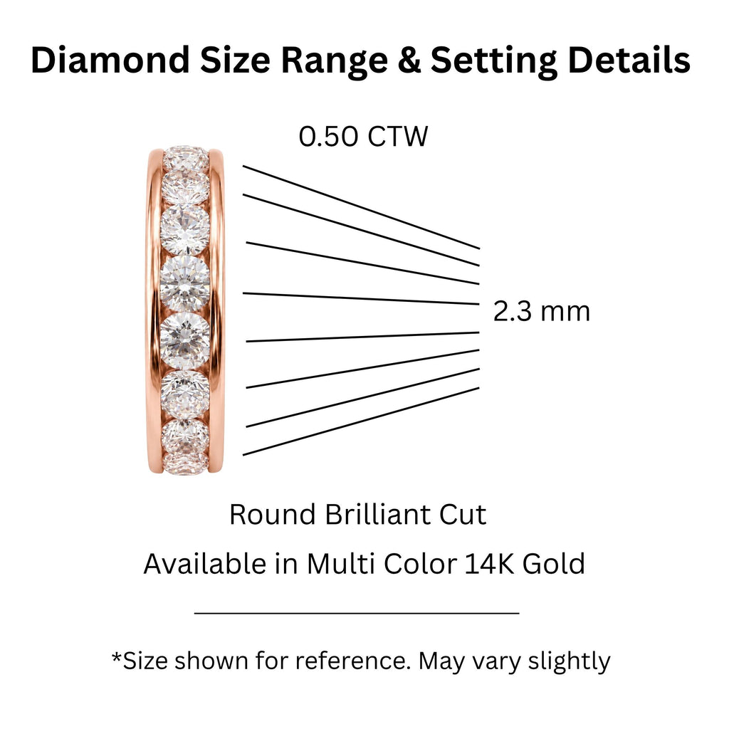 Diamonair 11 Stone Ring set - Lab Grown Diamond 14K Gold 11 Stone Ring