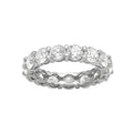 3.00 - 7.00  Carat T.W. Round-cut Lab Grown Diamond (F/VS+) 14K Gold Eternity Band Ring