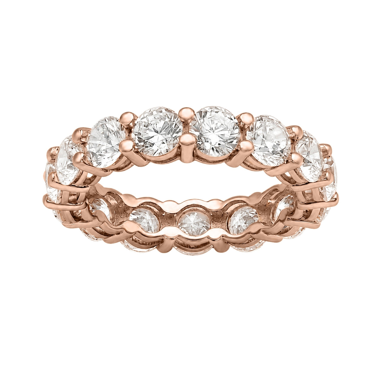 3-7 ctw Round Eternity Wedding Ring