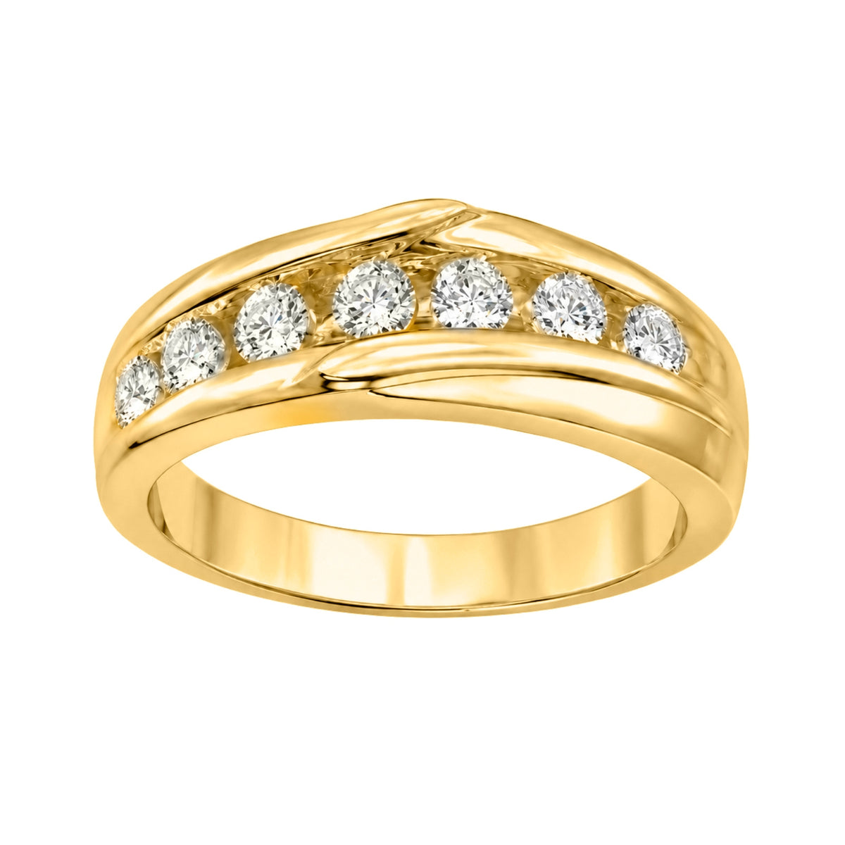 1 ctw Round Seven-Stone Engagement Ring