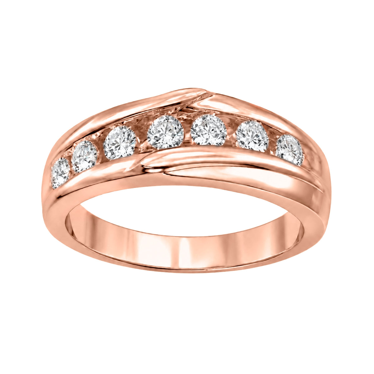 1 ctw Round Seven-Stone Engagement Ring