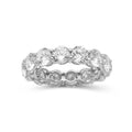 3.00 - 7.00  Carat T.W. Round-cut Lab Grown Diamond (F/VS+) 14K Gold Eternity Band Ring