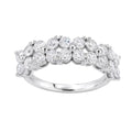 Diamonair Lab Grown Diamond (F/VS+) 1.00 carat Round cut Sterling Silver Ring - Sterling Silver