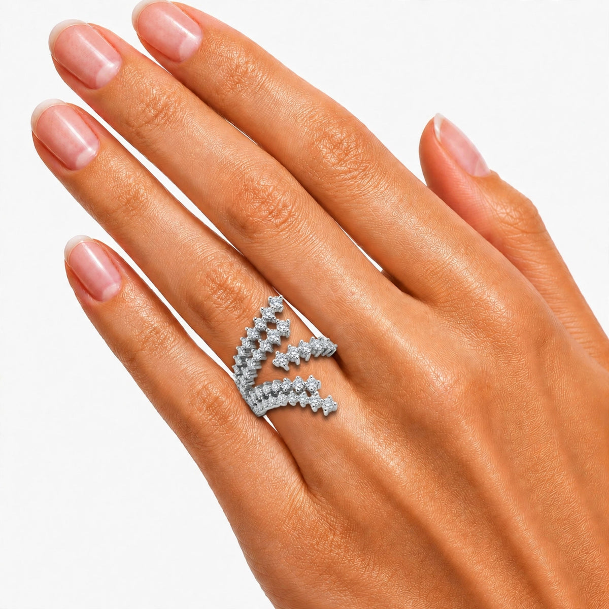 Diamonair Ring Set - Lab Grown Diamond Sterling Silver Ring