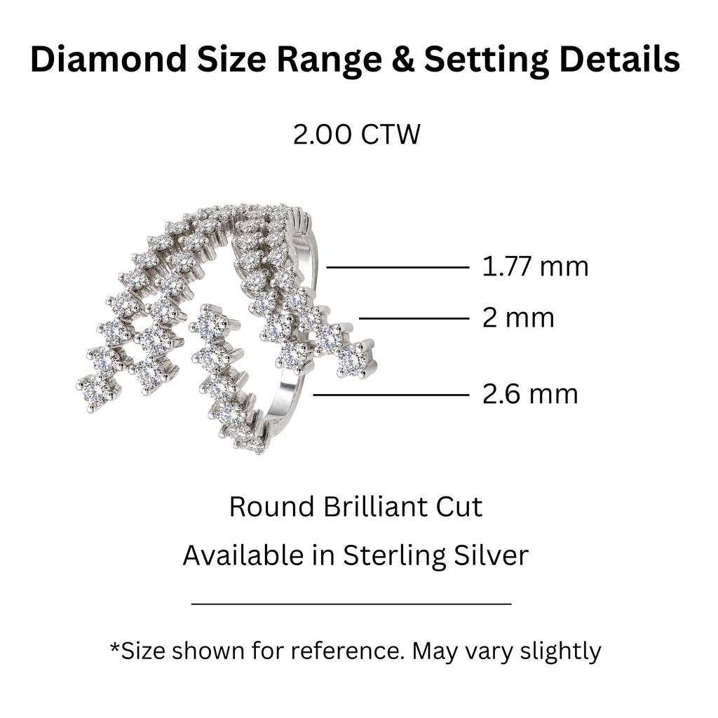 Diamonair Ring Set - Lab Grown Diamond Sterling Silver Ring