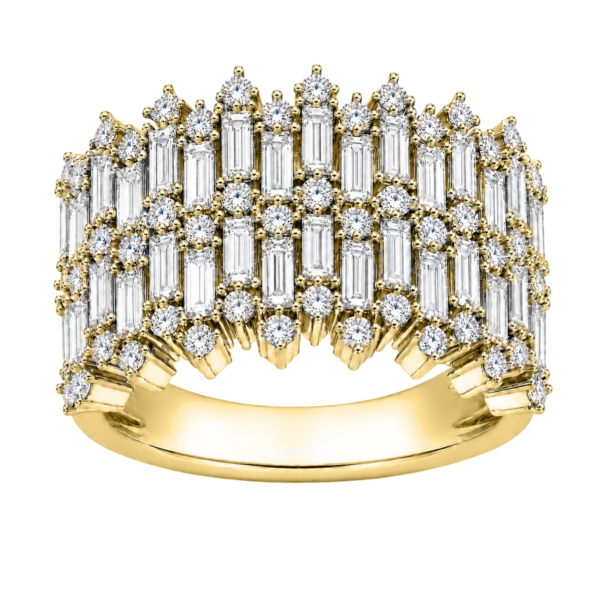 2 ctw Round Statement Engagement Ring