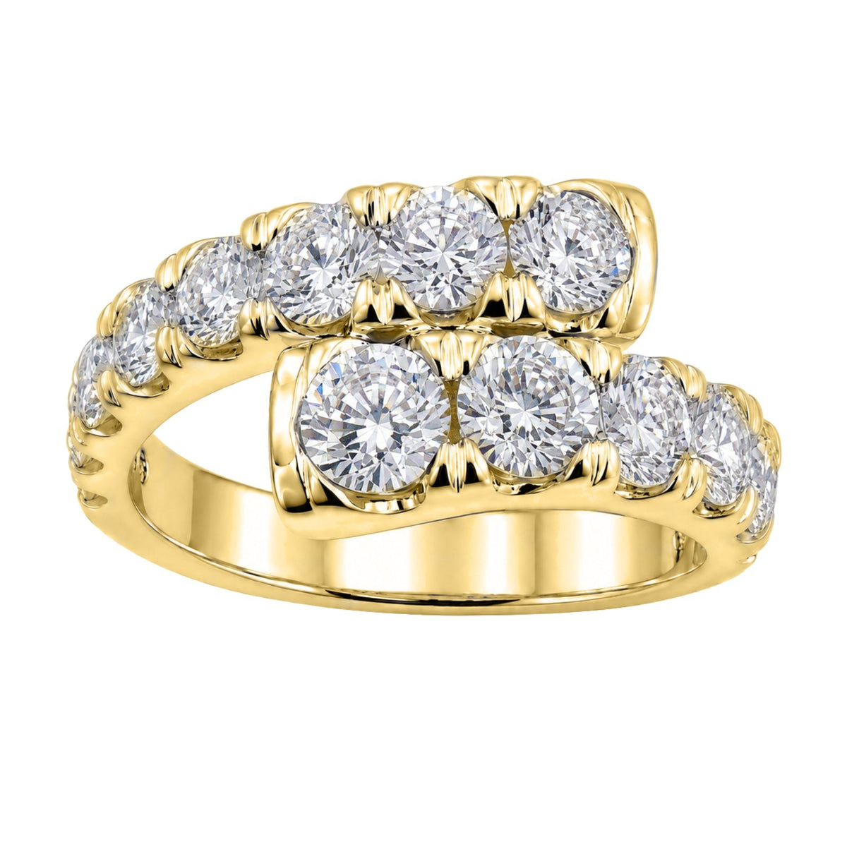 3 ctw Round Statement Engagement Ring