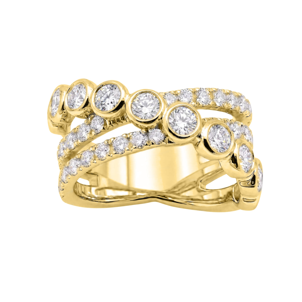 2 ctw Round Statement Engagement Ring