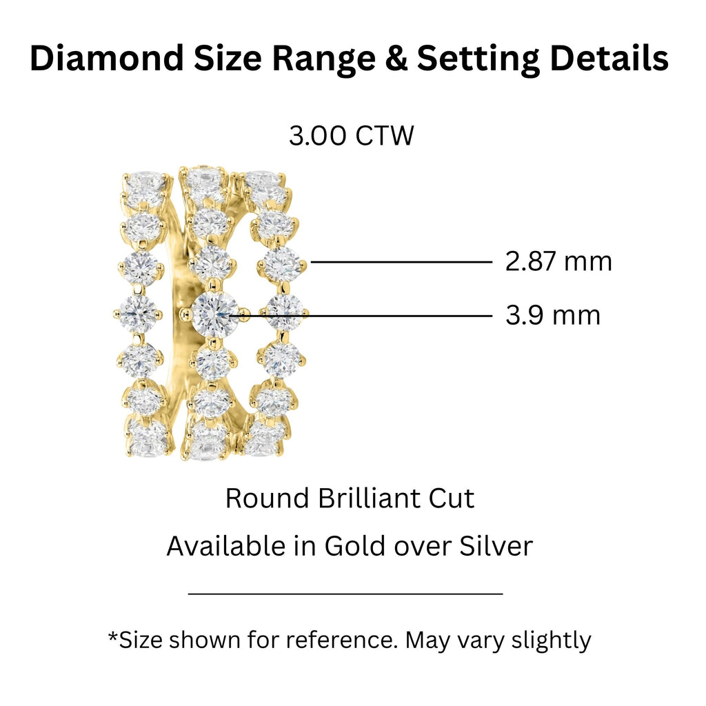 Diamonair Ring Set - Lab Grown Diamond Sterling Silver Ring
