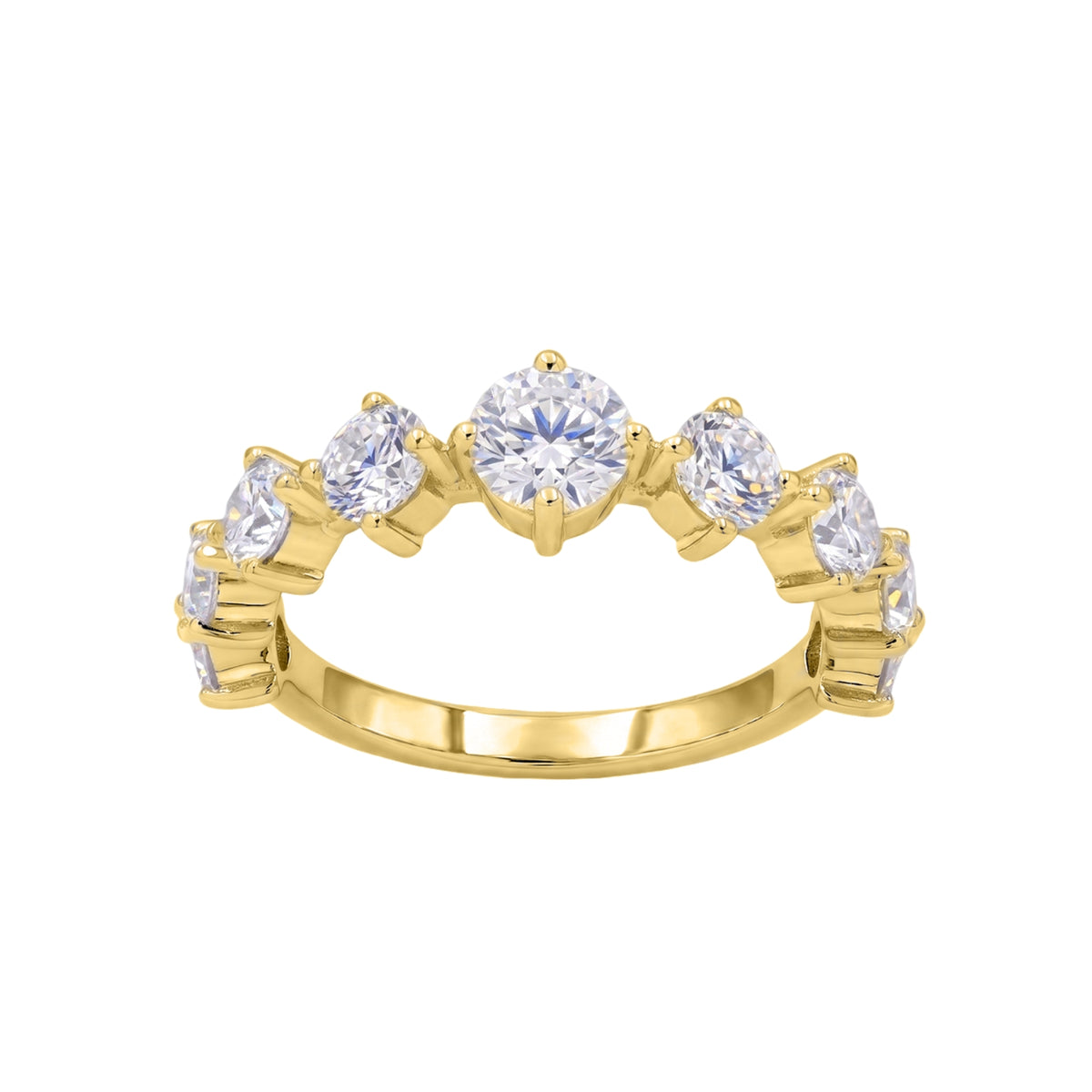 2 ctw Round Band Wedding Ring