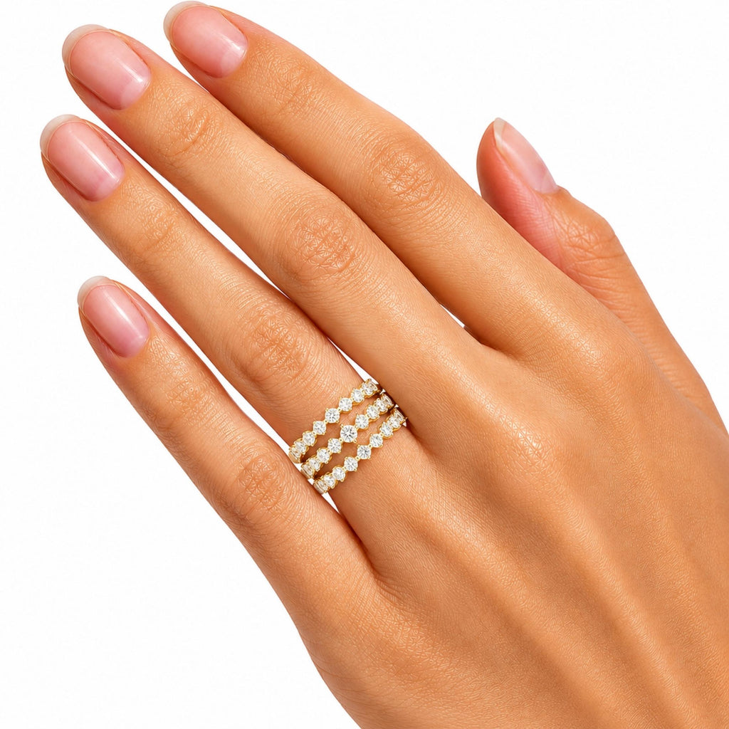 Diamonair Ring Set - Lab Grown Diamond Sterling Silver Ring