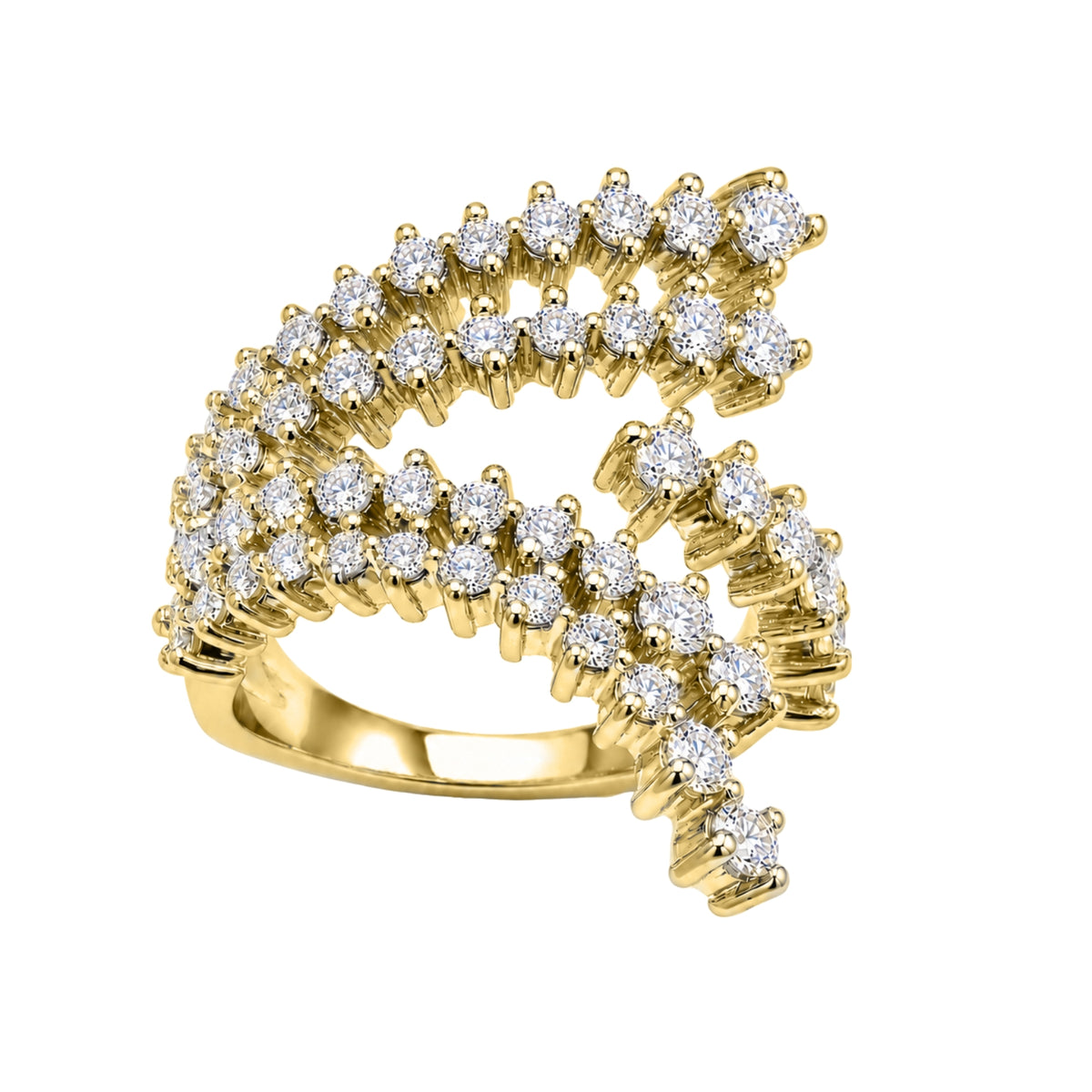 2 ctw Round Statement Engagement Ring