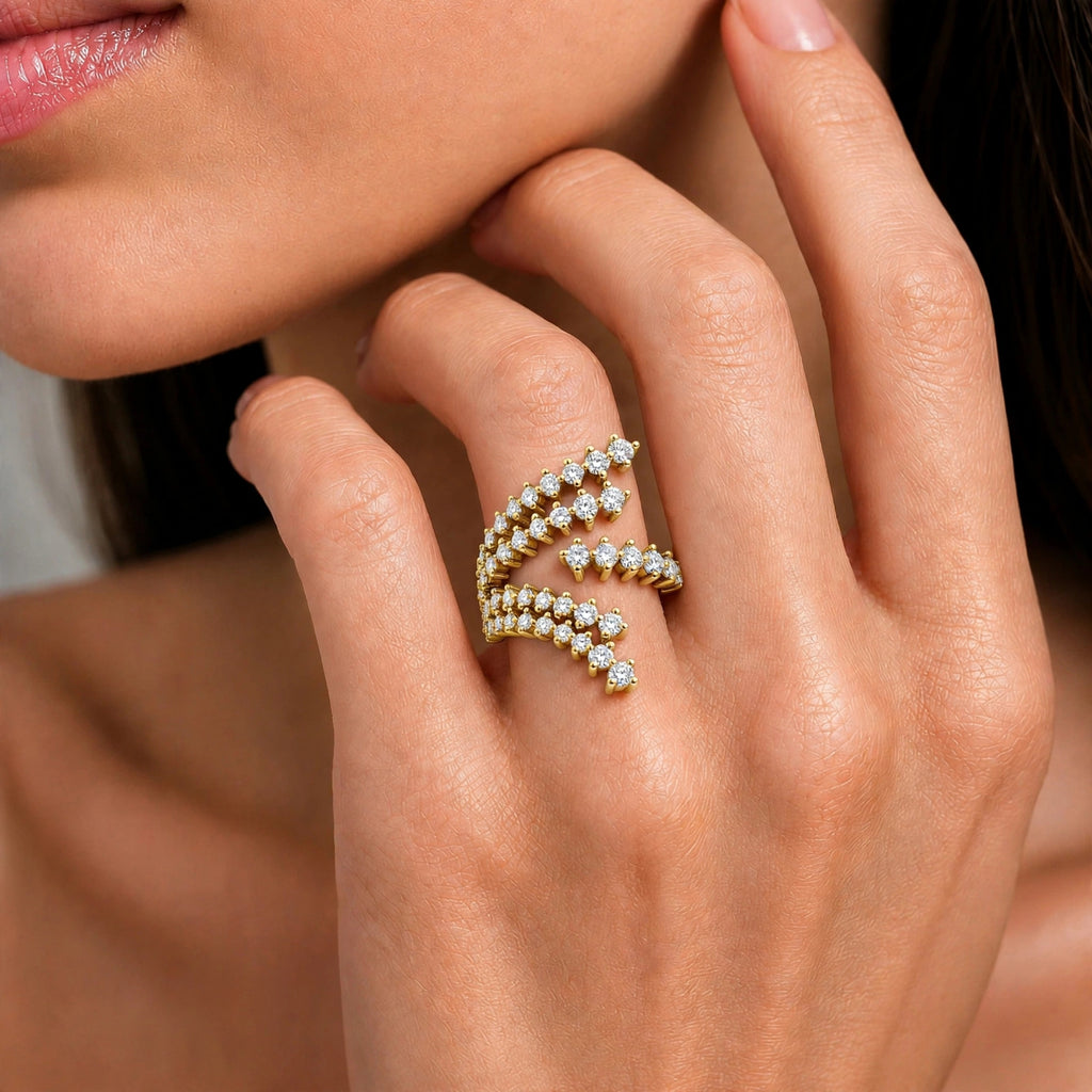 Diamonair Ring Set - Lab Grown Diamond Sterling Silver Ring