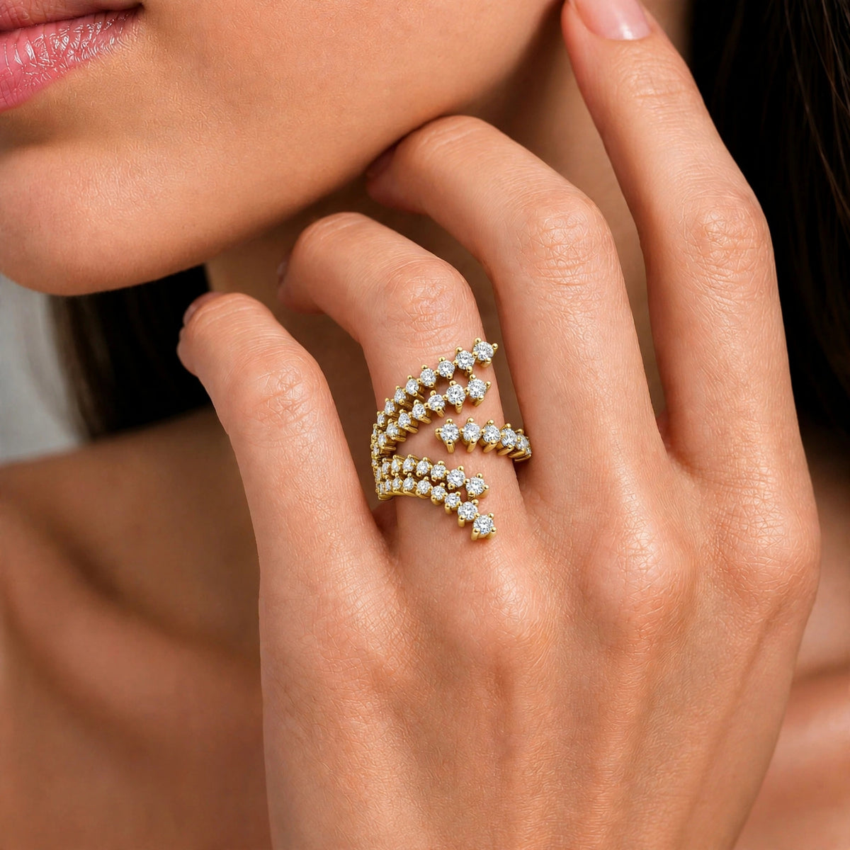 Diamonair Ring Set - Lab Grown Diamond Sterling Silver Ring