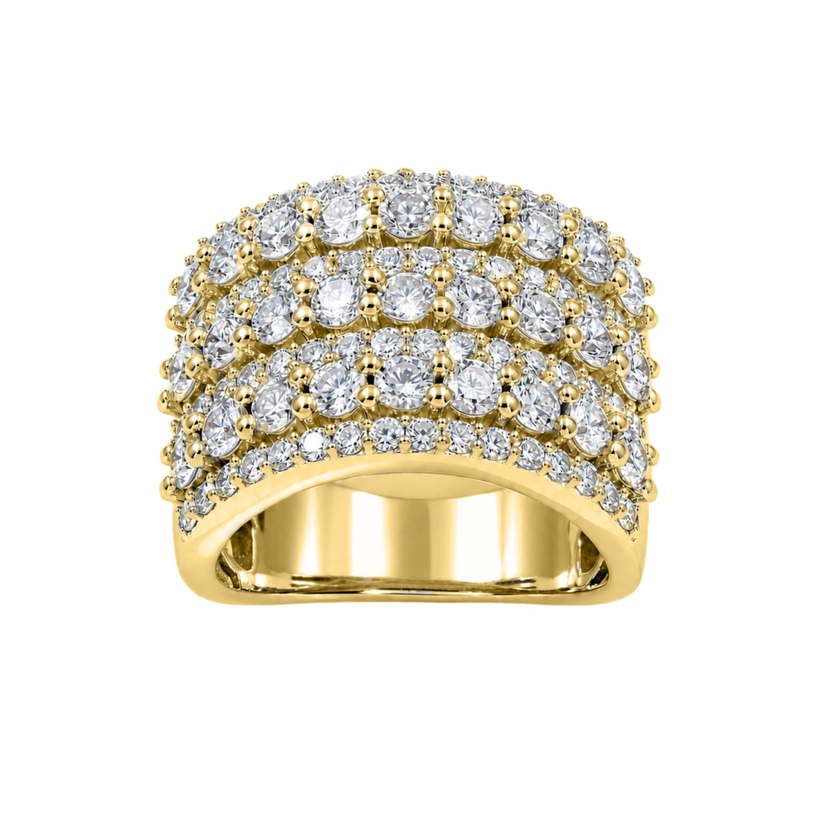 3 ctw Round Statement Engagement Ring